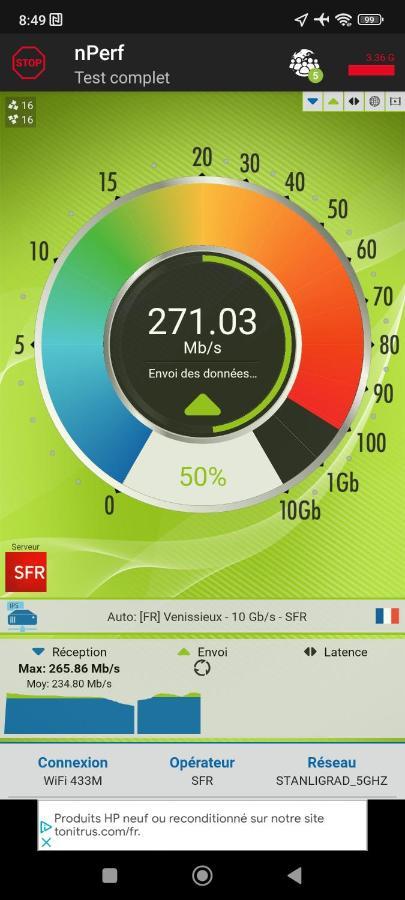 شقة Terracotta-T2-Clim-Parking Gratuit Prive Pierre-Bénite المظهر الخارجي الصورة